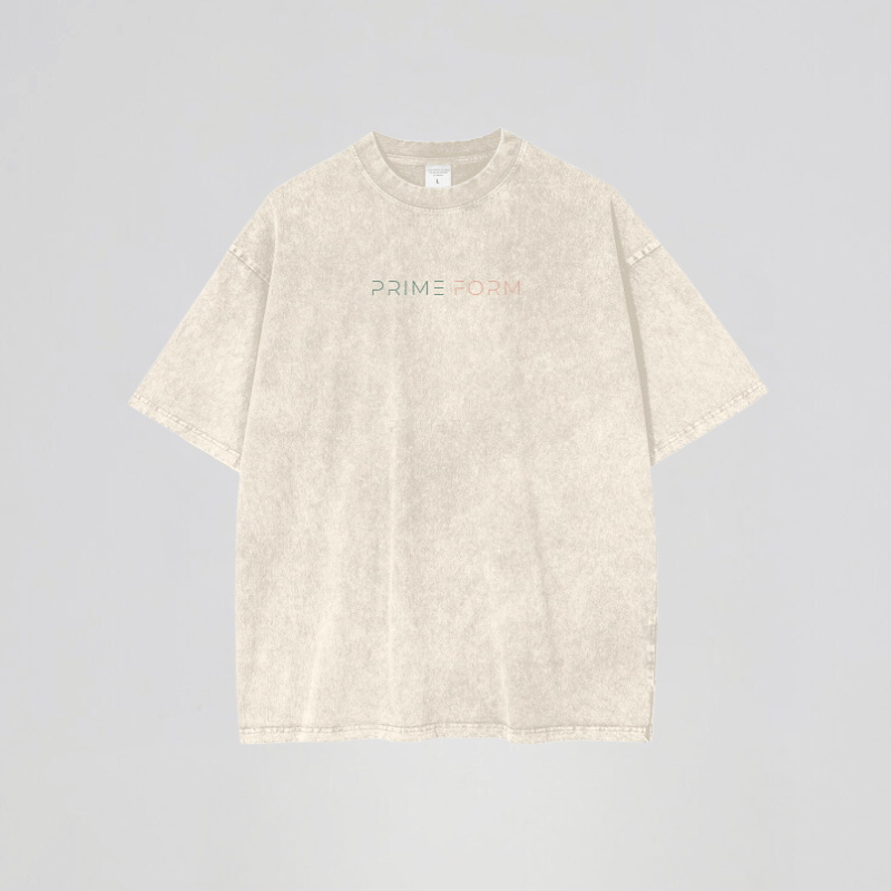 PrimeForm™️ Premium Oversized Acid Tee